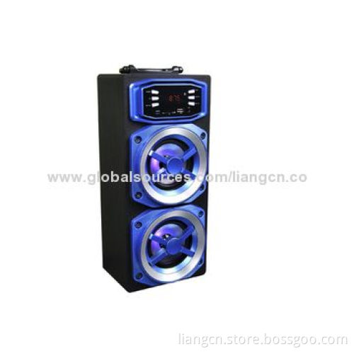 Factory Top Quality with FM Radio Function Bluetooth Wooden Speaker